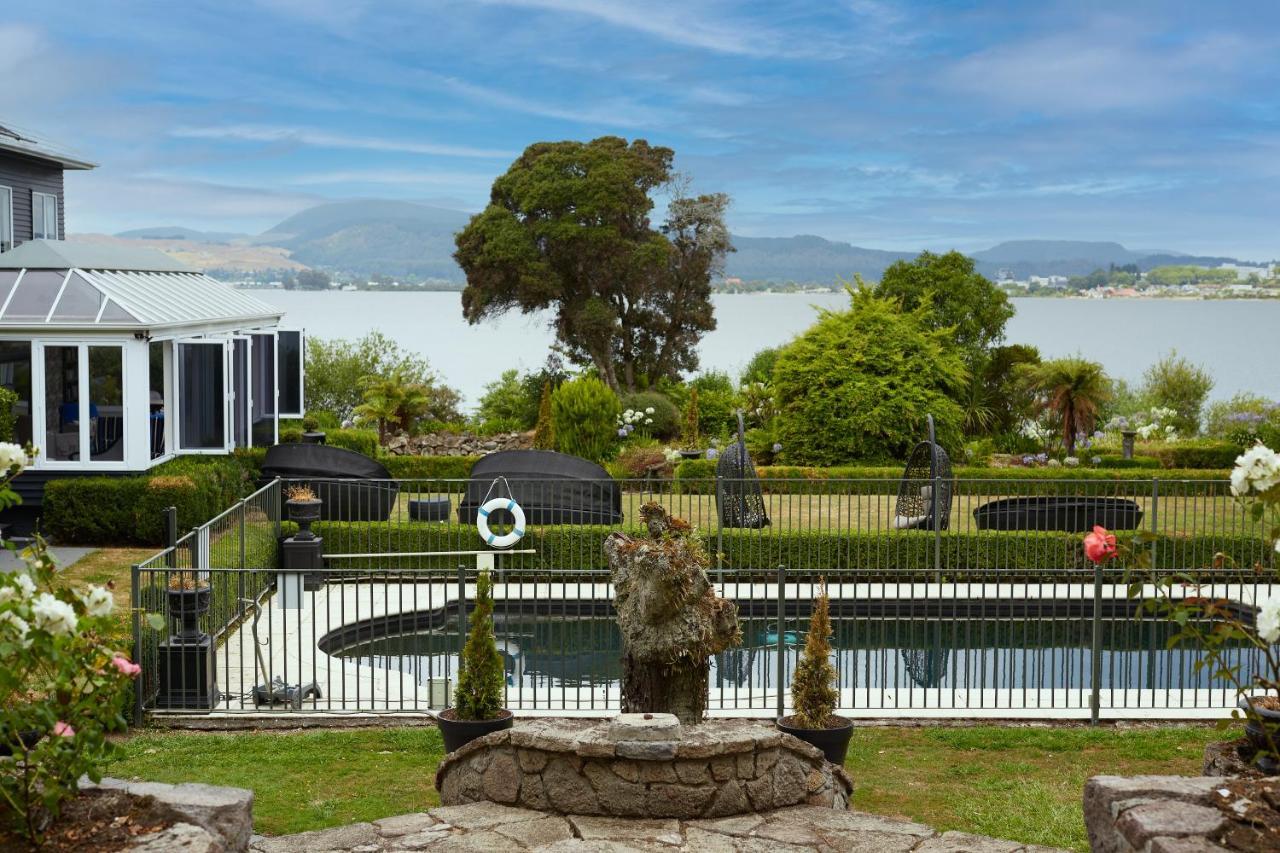 Black Swan Lakeside Boutique Hotel Rotorua Exterior foto