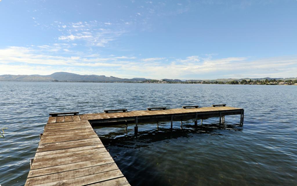 Black Swan Lakeside Boutique Hotel Rotorua Exterior foto